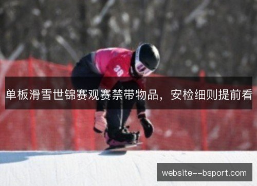 单板滑雪世锦赛观赛禁带物品,安检细则提前看 单板滑雪世锦赛观赛禁带物品,安检细则提前看
